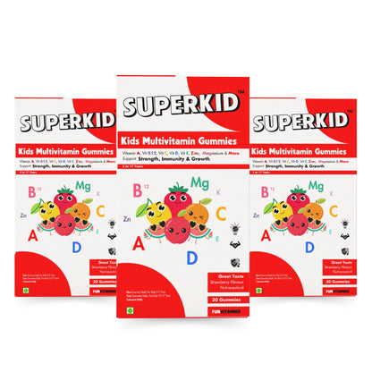 SUPERKID Growth Multivitamin Gummies For Kids