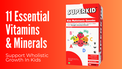 SUPERKID Growth Multivitamin Gummies For Kids